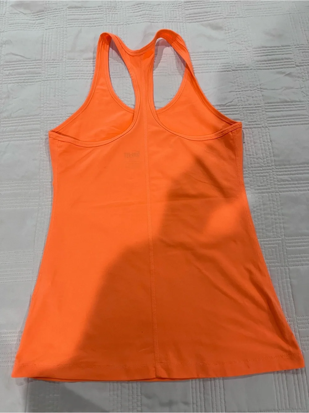 Nike Women’s Neon Orange Racerback Performance Tank
